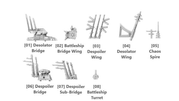 Chaos Compatible Replica Parts - Image 2